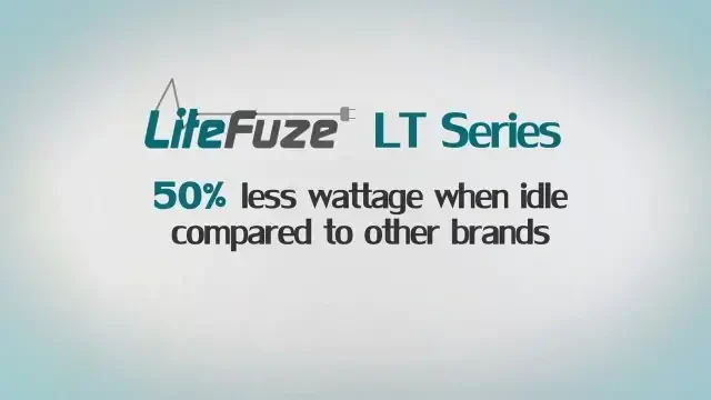 LiteFuze LT Series 2000 Watt kuchlanish konvertori transformatori Yuqori/Pastga - 110v dan 220v gacha / 220v dan 110v gacha quvvat konvertori - To'liq topraklangan sim - Universal rozetka, Idoralar sertifikatlangan - 7