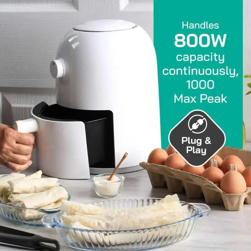 LiteFuze LT Series 2000 Watt kuchlanish konvertori transformatori Yuqori/Pastga - 110v dan 220v gacha / 220v dan 110v gacha quvvat konvertori - To'liq topraklangan sim - Universal rozetka, Idoralar sertifikatlangan - 4