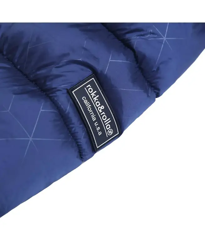 Big Boys Heavyweight Puffer Jacket Coat - Geo Emboss - 7