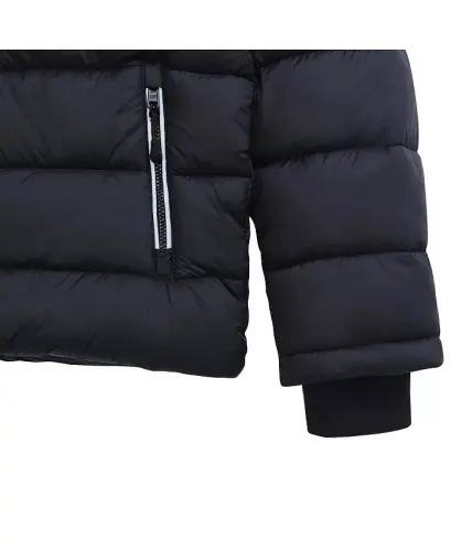 Little and Big Boys' Heavyweight Puffer Jacket Coat-Very Black - 7