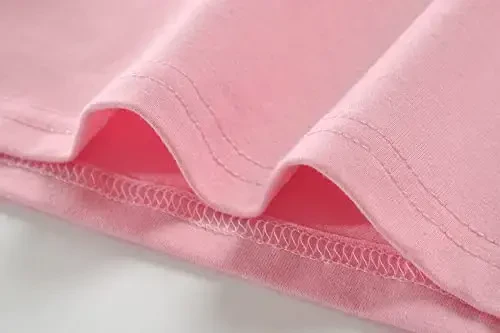 Little Girls Pajamas Qisqa Yengli 100% Paxta Toddler Pjs Suv Pari Kiyimi Unicorn Pijama Yozgi Kiyimlar To'plami 1-7T - 4