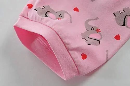 Little Girls Pajamas Short Sleeve 100% Cotton Toddler Pjs Mermaid Sleepwear Unicorn Pajama Summer Clothes Sets 1-7T - 6