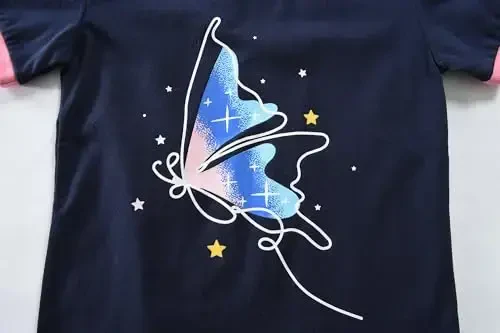 Little Girls Pajamas Short Sleeve 100% Cotton Toddler Pjs Mermaid Sleepwear Unicorn Pajama Summer Clothes Sets 1-7T - 3