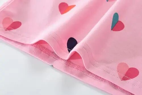 Little Girls Pajamas Short Sleeve 100% Cotton Toddler Pjs Mermaid Sleepwear Unicorn Pajama Summer Clothes Sets 1-7T - 4