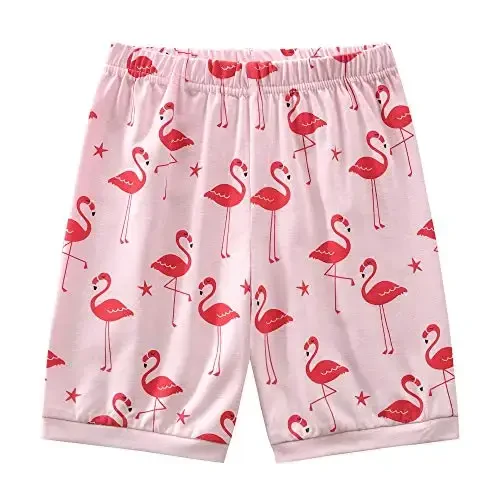 Little Girls Pajamas Short Sleeve 100% Cotton Toddler Pjs Mermaid Sleepwear Unicorn Pajama Summer Clothes Sets 1-7T - 4