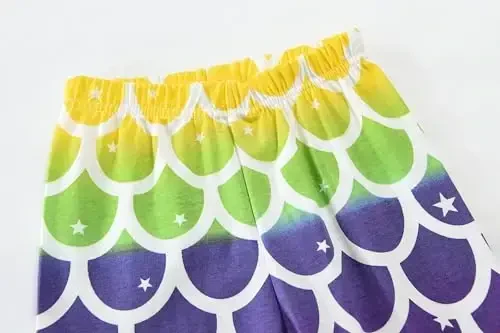 Little Hand Girls Pajamas Dinosaur Paxta Unicorn Pjs Jammies Kuzgi Qish Uzun Yengli Bolalar Uyqu Kiyimlar To'plamlari 2-7T Hajmi uchun - 3