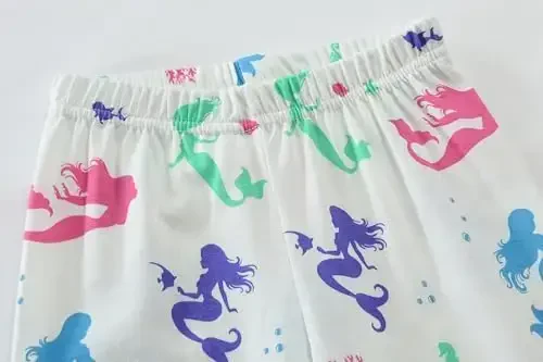 Little Hand Girls Pajamas Dinosaur Paxta Unicorn Pjs Jammies Kuzgi Qish Uzun Yengli Bolalar Uyqu Kiyimlar To'plamlari 2-7T Hajmi uchun - 6