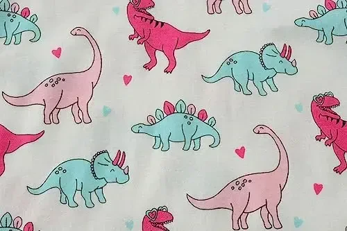 Little Hand Girls Pajamas Dinosaur Paxta Unicorn Pjs Jammies Kuzgi Qish Uzun Yengli Bolalar Uyqu Kiyimlari 2-7T Hajmi uchun toʻplamlar - 6