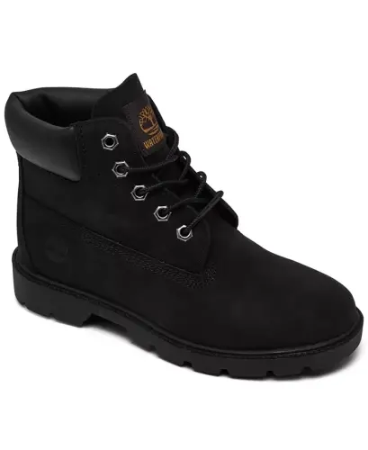 Little Kids 6 Inch Classic Waterproof Boots from Finish Line-Black - 1