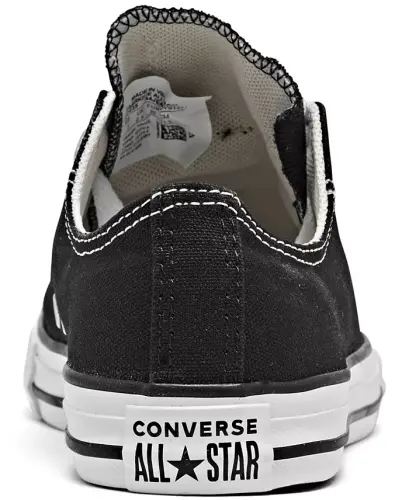 Little Kids' Chuck Taylor Original Sneakers from Finish Line-Black - 3