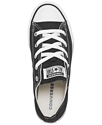 Little Kids' Chuck Taylor Original Sneakers from Finish Line-Black - 4