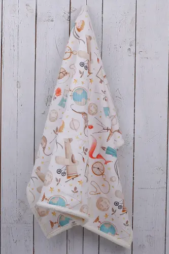Little Prince Baby Blanket Thick Fleece Blanket-Mixed - 5