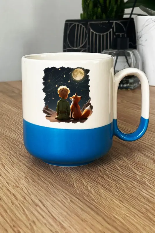 Little Prince Pro Mug Blue Gift for Friend-Blue - 2