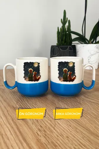 Little Prince Pro Mug Blue Gift for Friend-Blue - 3