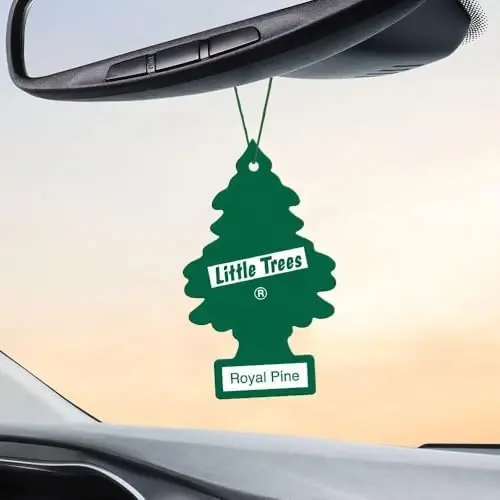 LITTLE TREES Car Air Freshener | Hanging Paper Tree for Home or Car | Royal Pine | 3 Pack - 5