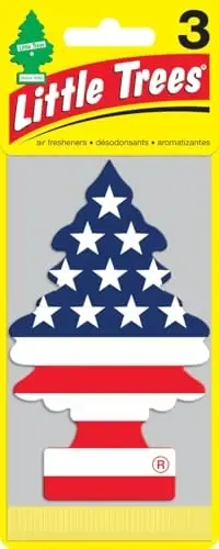 LITTLE TREES Car Air Freshener | Hanging Paper Tree for Home or Car | Vanilla Pride | Single Pack - 1