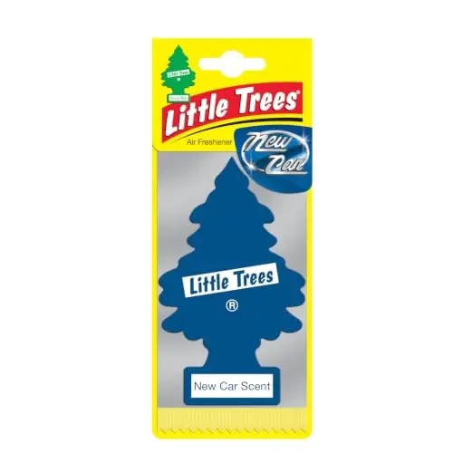 LITTLE TREES Car Air Freshener | Hanging Paper Tree for Home or Car | New Car Scent - 1