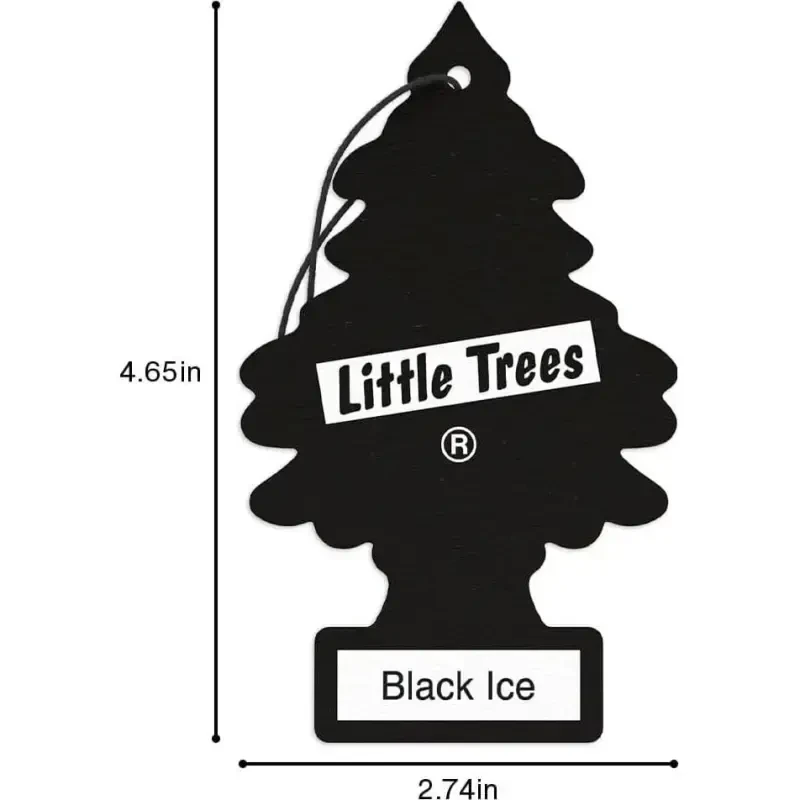 Little-Trees Black Ice Little Tree Havo Spreyi - 24 dona - 7