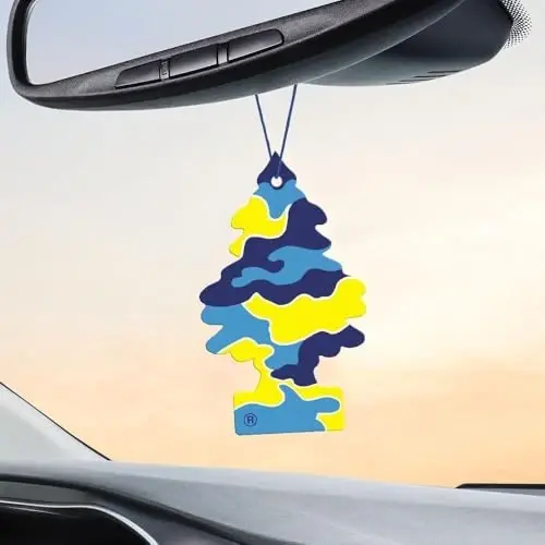 LITTLE TREES Car Air Freshener | Hanging Paper Tree for Home or Car | Pina Colada Scent | Pack of 12 - 4