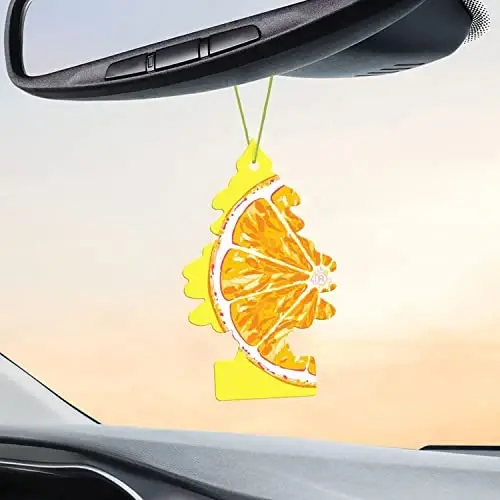 Little Trees Car Air Freshener | Hanging Paper Tree for Home or Car | Sliced | 6 Pack - 4