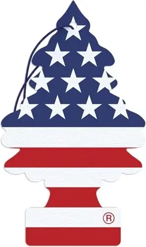 LITTLE TREES Car Air Freshener | Hanging Paper Tree for Home or Car | Vanilla Pride | Single Pack - 3