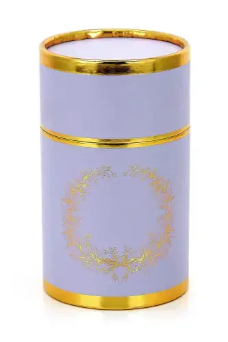 Любимой маме набор в специальной цилиндрической коробке с молитвенным ковриком и жемчужными четками - лиловый цвет - лиловый - 3