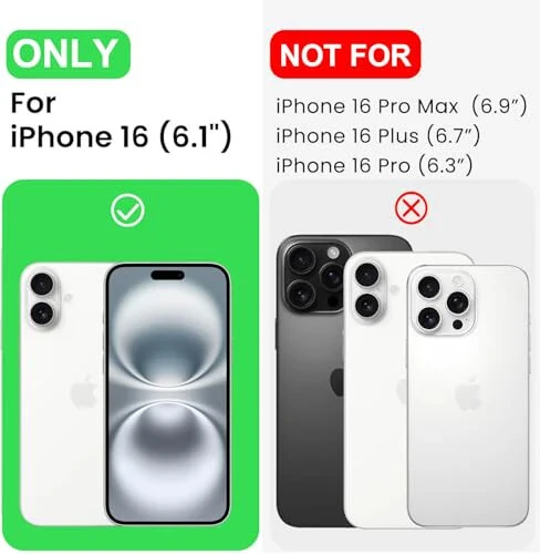 ЛЮБОВЬ 3000 Разработан для iPhone 16 Чехол, Премиальный силикон с [Мягкая защита от царапин Микрофибра] Защитный чехол для телефона от ударов для мужчин женщин девочек 6.1 - 6