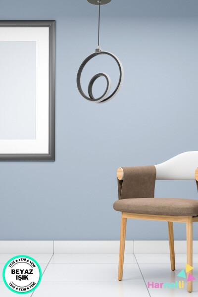 Люстра для прихожей, холла, гостиной, белый свет, одноламповая, LED - HARNELLI (1)