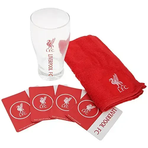 Liverpul So'z Markasi Shisha Mini Bar To'plami - Ko'p Rangli - LIVERPOOL F.C.