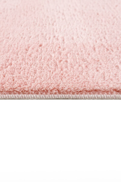 Living Room Pink Powder Plush Thick Rug Bedroom Bedside Cute Princess Room Kids Room Rug - 3