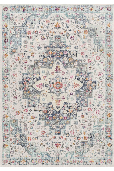 Living Room Rug Geometric Scandinavian Vintage Digital Printing Washable Non-Slip Base 8086SALON - HÜLYA HOME (1)