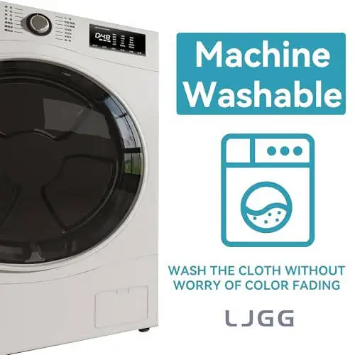 LJGG 16'x16' Microfiber Tozalash Mato, 12-Pack Ikki tomonlama Ikki Rangli Sariq-Kulrang, Avto Detallashtirish uchun Ultra Singdiruvchi va Tirnalishsiz, Avtomobil, Oshxona va Uy uchun Ko'p Maqsadli Sochiqlar - 7