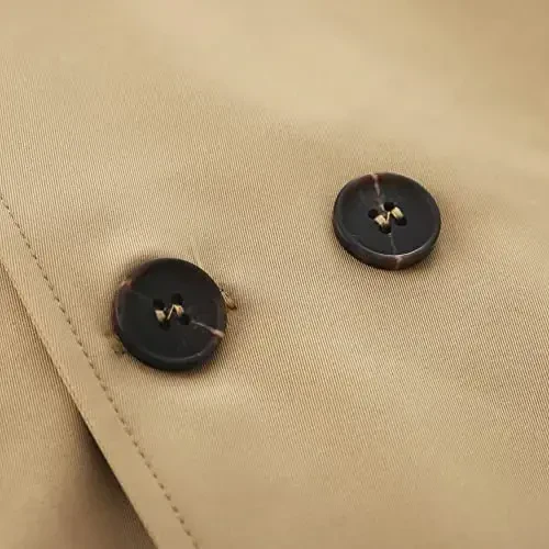 LJYH Toddler Boys Classic Buttons Peacoat Kids Hooded Toggle Dress Trench Coats - 4