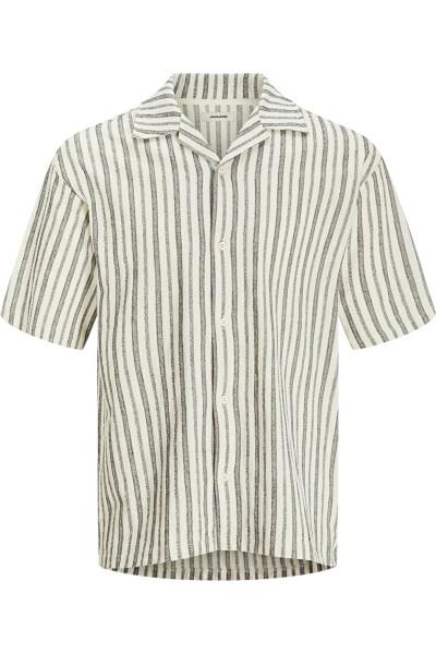 Льняная рубашка Jack Jones 12273291 JPRBLAFURT RESORT SHIRT SS STYD - JACK & JONES
