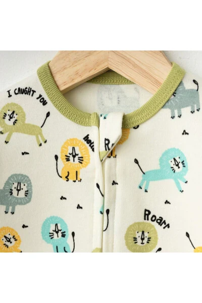 Льняной комбинезон с рюшами - FOR MY BABY (1)