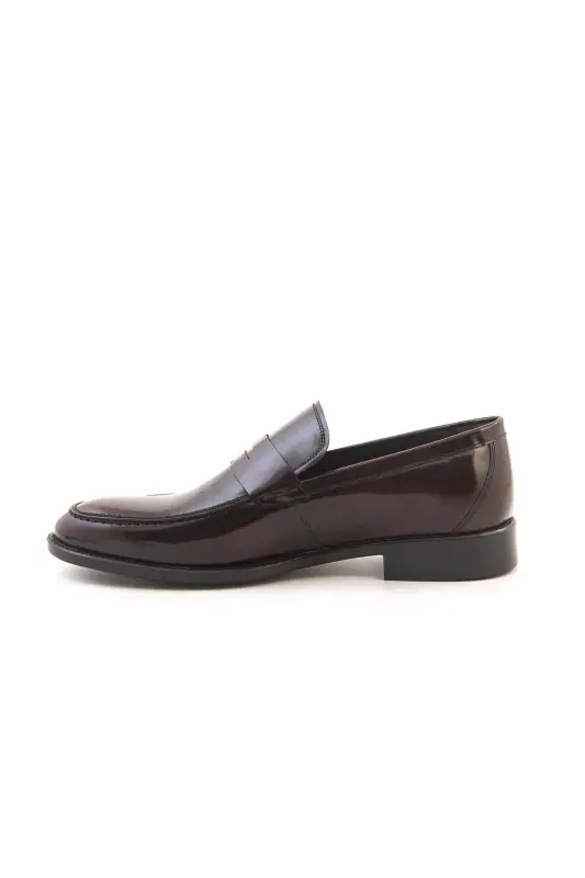 Loafer Men's Classic Shoes 11553-Burgundy - 2