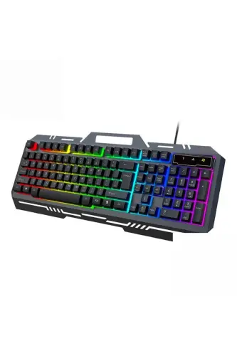 LOBO Rainbow Oyinchi Klaviatura Sichqoncha To'plami USB Kirish - HEJARON (1)