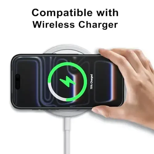 LoeoeL для iPhone 17 Pro Max Чехол Прозрачный, Прозрачный Гибридный Чехол для iPhone 17 Pro Max [Твердый Пластик и Мягкий Силиконовый Бампер] Акриловый Не желтеющий Тонкий Защитный Чехол для Женщин, Черный - 9