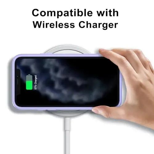 LoeoeL for iPhone 11 Pro Case Clear, Transparent Hybrid 11 Pro Phone Case [Hard Plastic & Soft Silicone Bumper] Acrylic Non Yellowing Thin Slim Protective Cover for Women, Purple Lavender - 7