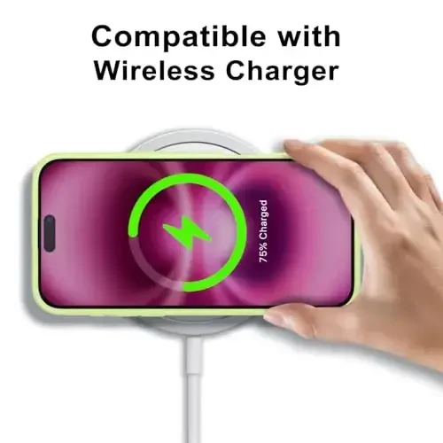 LoeoeL for iPhone 16 Plus Case Clear, Transparent Hybrid 16 Plus Phone Case [Hard Plastic & Soft Silicone Bumper] Acrylic Non Yellowing Thin Slim Protective Cover for Women, Mint Green - 7