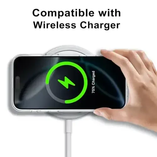 LoeoeL for iPhone 16 Pro Case Clear, Transparent Hybrid 16 Pro Phone Case [Hard Plastic & Soft Silicone Bumper] Acrylic Non Yellowing Thin Slim Protective Cover for Women, Crystal Clear - 7