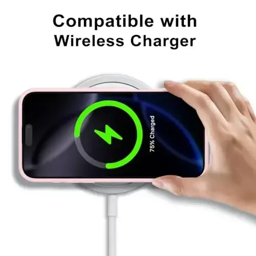 LoeoeL for iPhone 16 Pro Max Case Clear, Transparent Hybrid 16 Pro Max Phone Case [Hard Plastic & Soft Silicone Bumper] Acrylic Non Yellowing Thin Slim Protective Cover for Women, Light Pink - 11