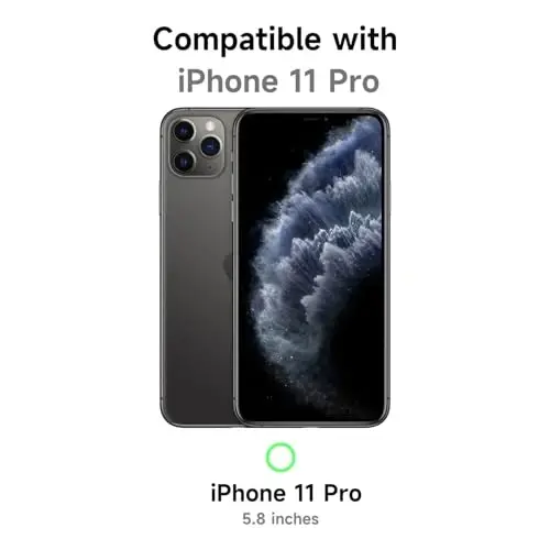 LoeoeL iPhone 11 Pro Kılıfı Şeffaf, Transparan Hibrit 11 Pro Telefon Kılıfı [Sert Plastik ve Yumuşak Silikon Tampon] Akrilik Sararmayan İnce Koruyucu Kapak Kadınlar için, Açık Pembe - 2