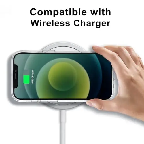 LoeoeL for iPhone 12 Mini Case Clear, Transparent Hybrid 12 Mini Phone Case [Hard Plastic & Soft Silicone Bumper] Acrylic Non Yellowing Thin Slim Protective Cover for Women, Crystal Clear - 8