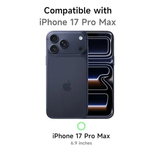 LoeoeL iPhone 17 Pro Max Kılıf Şeffaf, Şeffaf Hibrit iPhone 17 Pro Max Telefon Kılıfı [Sert Plastik ve Yumuşak Silikon Tampon] Akrilik Sararmayan İnce İnce Koruyucu Kapak Kadınlar İçin, Turuncu - 2