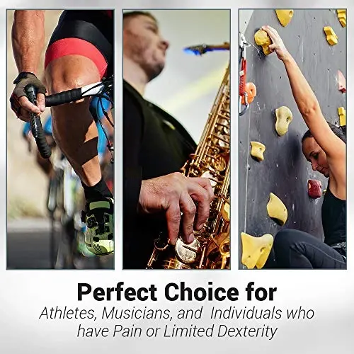 Logest Twist Hand Exerciser Bars jismoniy terapiya uchun - Tendonit og'rig'ini yo'qotadi va ushlash kuchini yaxshilaydi - Tennis tirsagi, Golfchining tirsagi, Tendonit, Bilak, Bilaklar og'rig'ini yo'qotish qo'l terapiyasi bari - 5