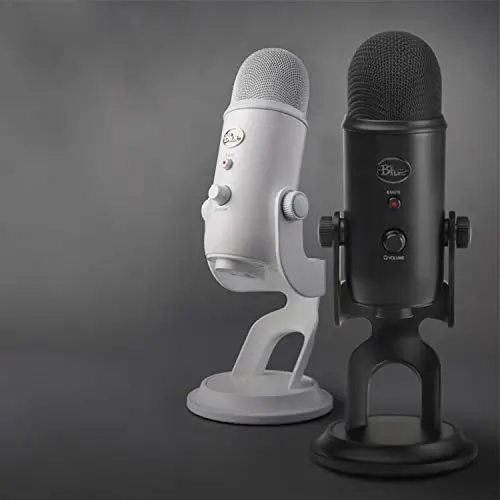 Logitech Creators Blue Yeti USB Microphone for Gaming, Streaming, Podcast, YouTube, Discord, PC, Studio Sound, Plug & Play-Whiteout - 6