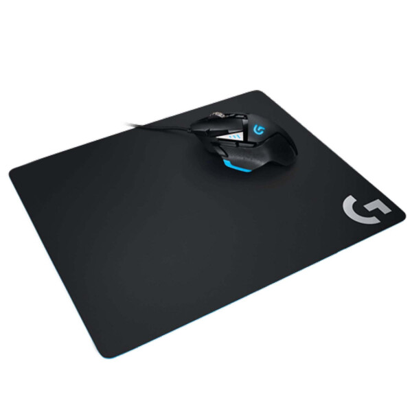 Logitech G240 Cloth Gaming Mouse Pad for Low DPI Gaming, Black - 8