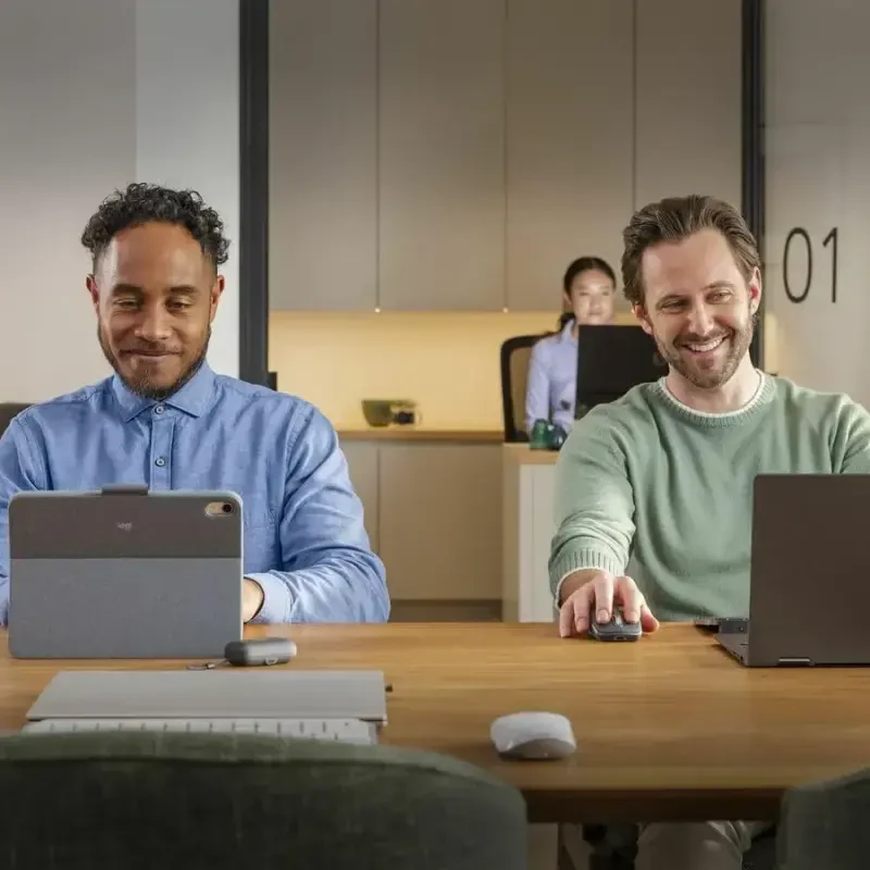 Logitech MX Anywhere 3S ixcham simsiz sichqonchasi, tezkor aylantirish, 8K DPI har qanday sirtda kuzatish, jim bosishlar, dasturlanadigan tugmalar, USB C, Bluetooth, Windows PC, Linux, Chrome, Mac - Rose - 2