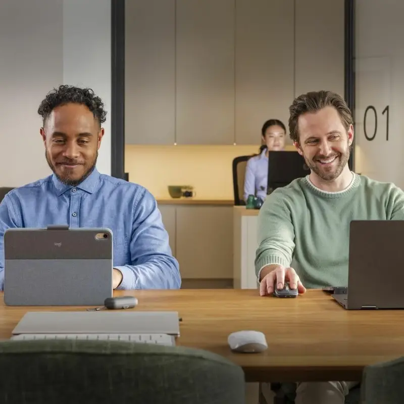 Logitech MX Anywhere 3S ixcham simsiz sichqonchasi, tezkor aylantirish, 8K DPI har qanday sirtda kuzatish, jim bosishlar, dasturlanadigan tugmalar, USB C, Bluetooth, Windows PC, Linux, Chrome, Mac - Rose - 2